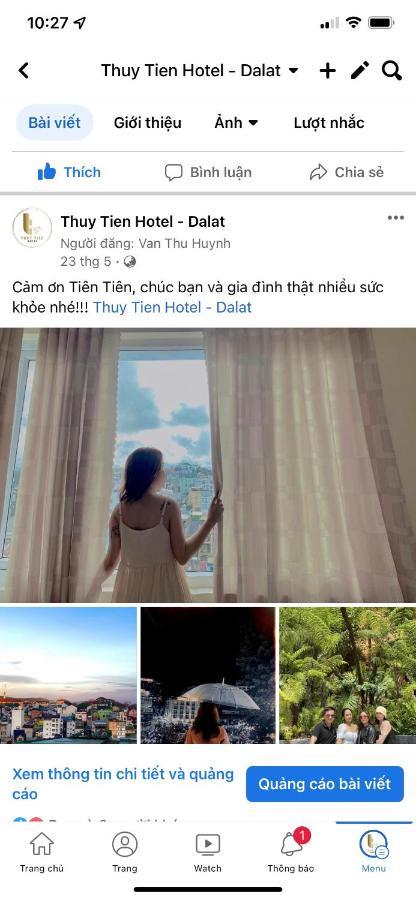 Khach San Thuy Tien Hotel Da Lat Eksteriør billede